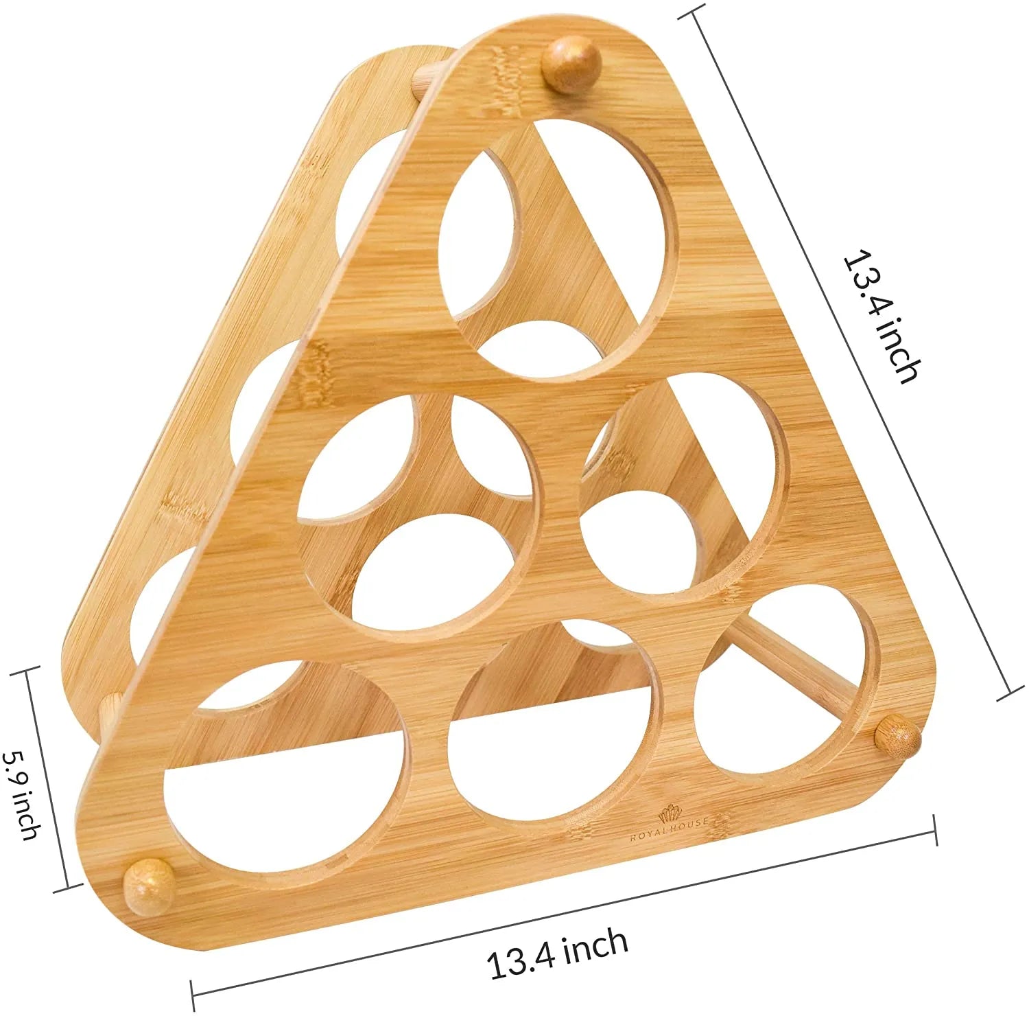 NATURAL BAMBOO WOOD – our durable wood serving Wine Storage Set is made from strong and natural bamboo. The board adds a natural touch to your home, office, or restaurant, Holds 6 Bottles use a simple yet innovative design that allows you to get your Drink from every occasion, even in tight spaces,Wine glasses are not included.