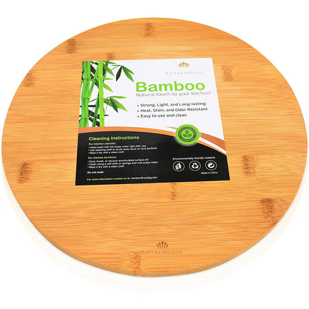 Round Bamboo Cutting Board