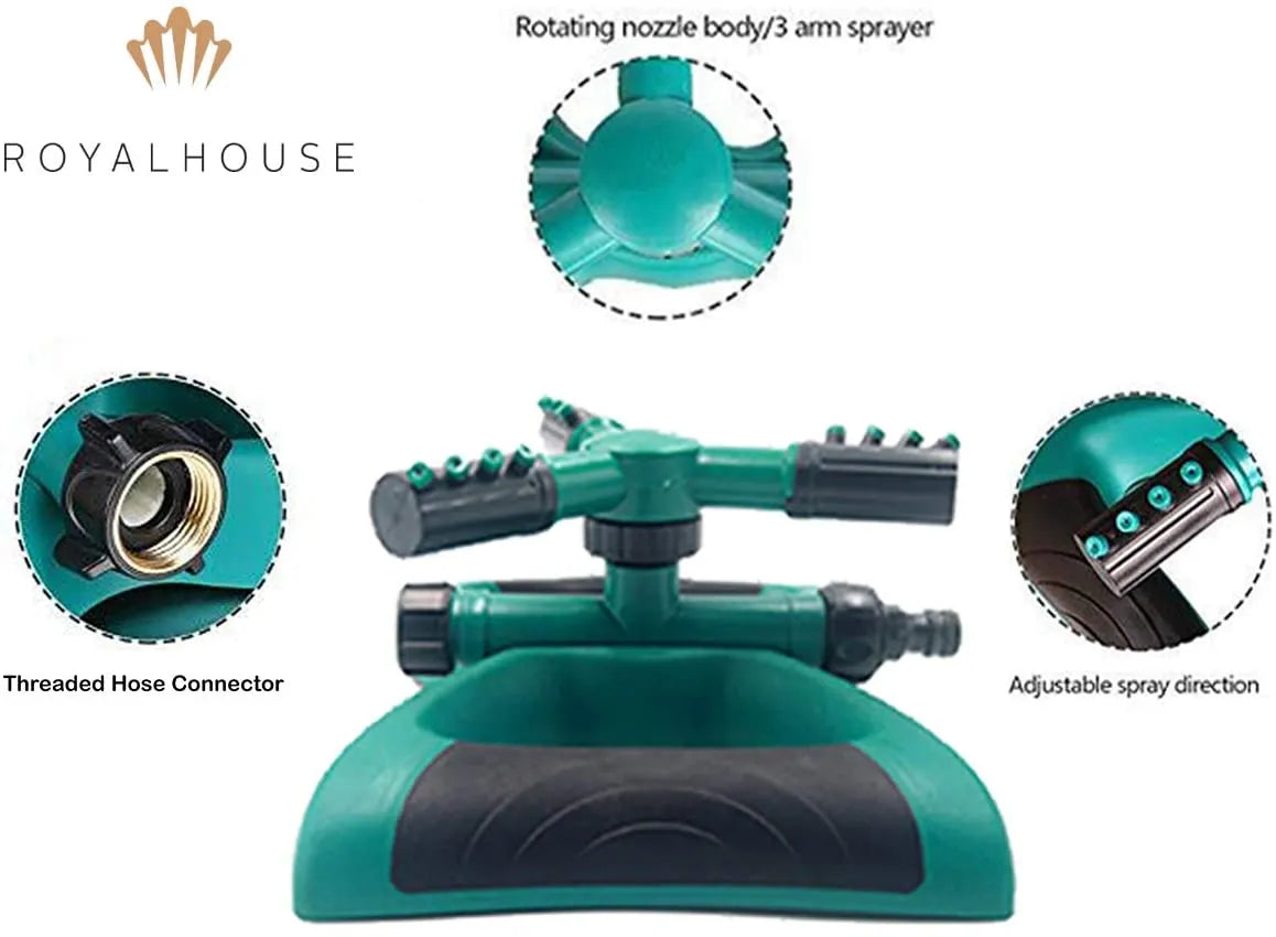 Watering with Garden Sprinkler