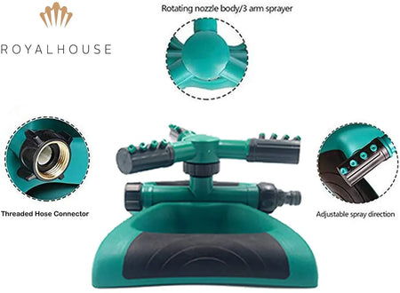 Watering with Garden Sprinkler